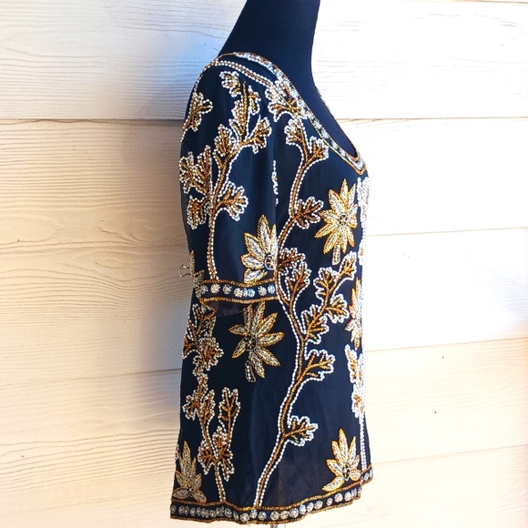 Vintage beaded top - Picture 5 of 8